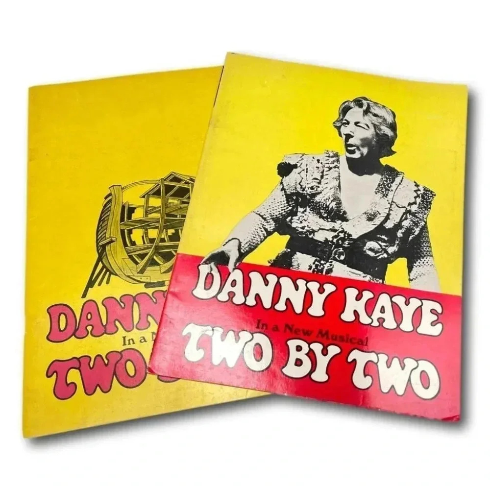 Broadway  Danny Kaye Two by Two Theater Souvenir Brochure Madelaine Kahn